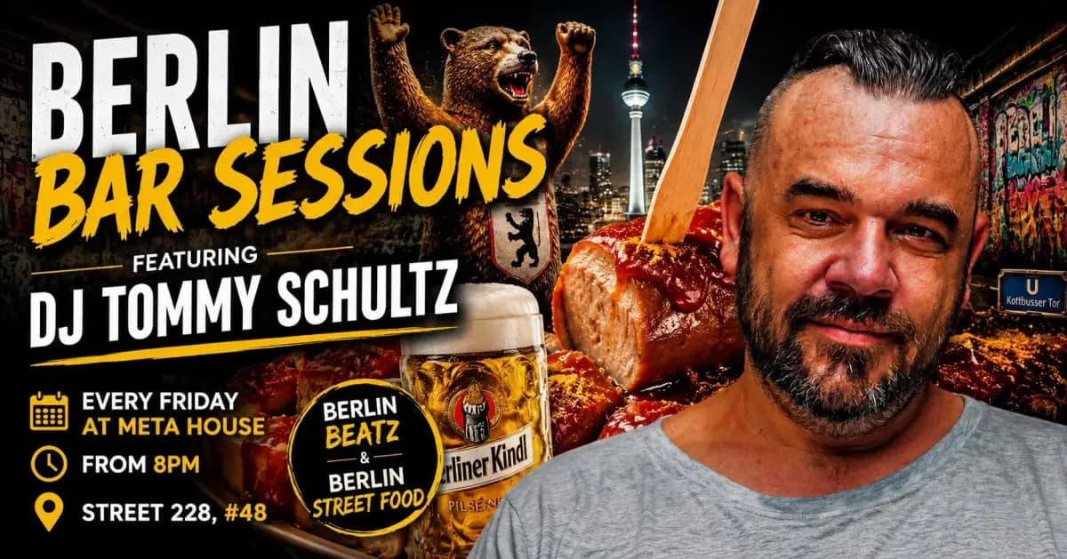 Berlin Bar Sessions - Beatz, Beer & Food from the Heart of Europe 🇩🇪