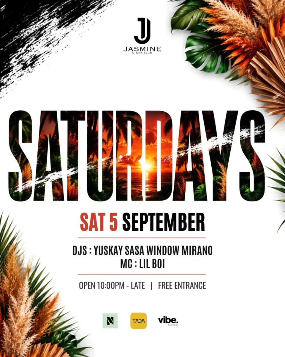 Saturday Night at Jasmine