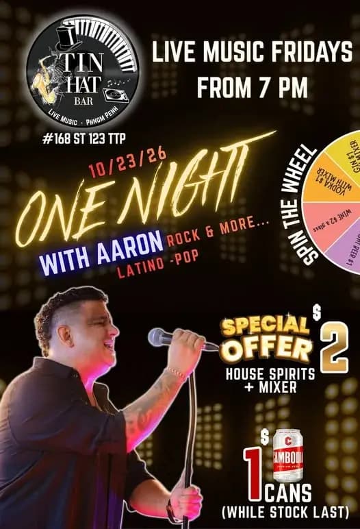 One Night with Aaron (Colombia)
