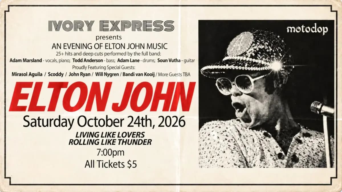 Ivory Express Perform Elton John Tribute