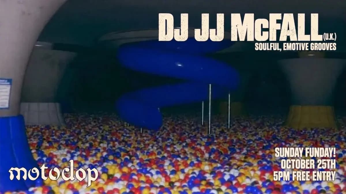 DJ Jj McFall - Sunday Funday - Live at Motodop