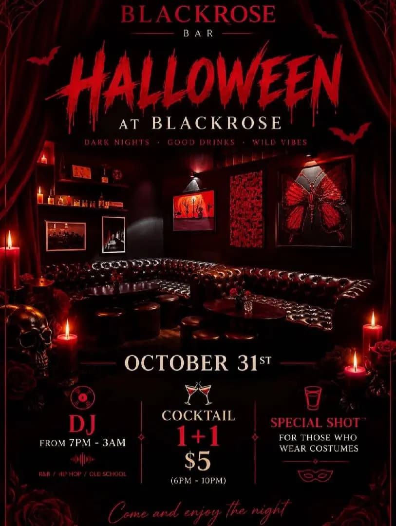Halloween Night at BlackRose