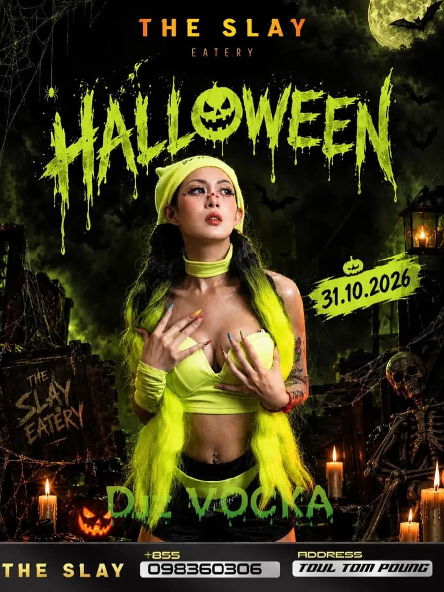 Halloween Night Party at The Slay Eatery