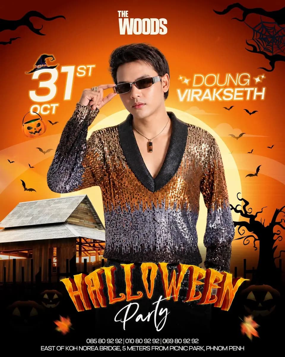 Halloween Party with Doung Virakseth at The Woods