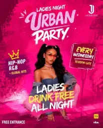 Jasmine Urban Party - Every Wednesday