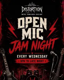 Open Mic Jam Night - Distortion Dive Bar